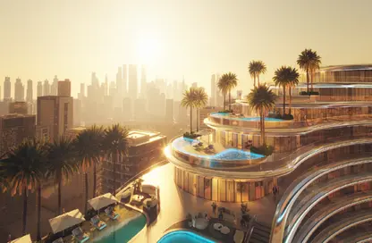 Apartment - Studio - 1 Bathroom for sale in Binghatti Aquarise - Business Bay - Dubai