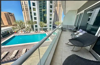 Apartment - 1 Bedroom - 2 Bathrooms for rent in Botanica Tower - Dubai Marina - Dubai