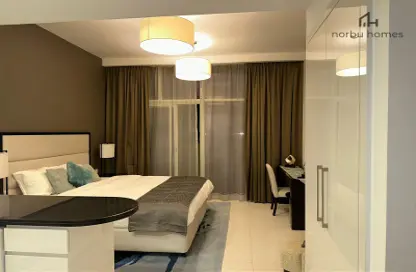 Room / Bedroom image for: Apartment - Studio - 1 Bathroom for rent in Tower 108 - Jumeirah Village Circle - Dubai, Image 1