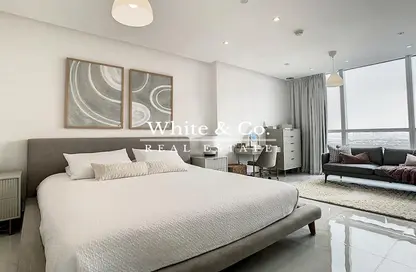Room / Bedroom image for: Apartment - 3 Bedrooms - 4 Bathrooms for sale in 23 Marina - Dubai Marina - Dubai, Image 1