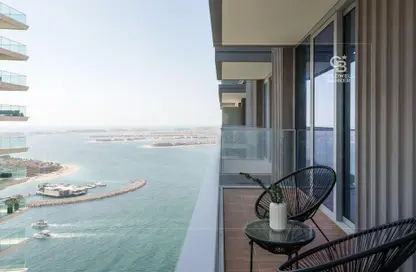 Apartment - 1 Bedroom - 2 Bathrooms for rent in Beach Isle - EMAAR Beachfront - Dubai Harbour - Dubai