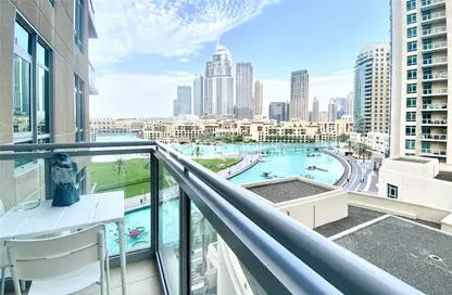 شقة - غرفة نوم - 1 حمام للايجار في 1ذا ريزيدنس - برج ريزيدنس - دبي وسط المدينة - دبي