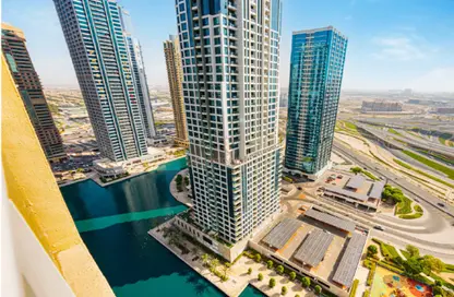 Apartment - Studio - 1 Bathroom for rent in Lake View Tower - JLT Cluster B - Jumeirah Lake Towers - Dubai