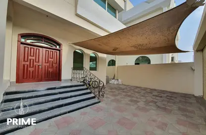 Terrace image for: Villa - 6 Bedrooms for rent in Hadbat Al Zafranah - Muroor Area - Abu Dhabi, Image 1