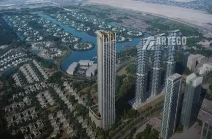 Apartment - 1 Bedroom - 1 Bathroom for sale in Verde Tower - Harbour Residences - Maritime City - Dubai