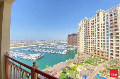 Apartment - 2 Bedrooms - 3 Bathrooms for rent in Marina Residences 5 - Marina Residences - Palm Jumeirah - Dubai