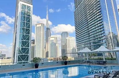 Pool image for: Apartment - 2 Bedrooms - 3 Bathrooms for rent in Manazel Al Safa - Business Bay - Dubai, Image 1