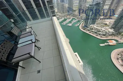 Apartment - 3 Bedrooms - 4 Bathrooms for rent in Dusit Princess Residence Dubai Marina - Dubai Marina - Dubai
