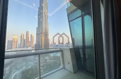 Balcony image for: Apartment - 3 Bedrooms - 5 Bathrooms for sale in Burj Vista 1 - Burj Vista - Downtown Dubai - Dubai, Image 1