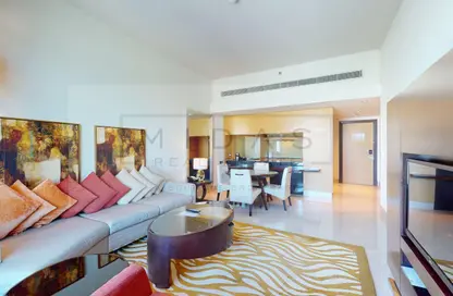 Hotel  and  Hotel Apartment - 2 Bedrooms - 3 Bathrooms for rent in Marriott Executive Apartments - Al Jaddaf - Dubai