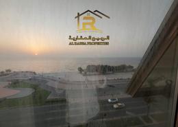 Outdoor Building image for: Apartment - 3 bedrooms - 3 bathrooms for rent in Ajman Corniche Residences - Ajman Corniche Road - Ajman, Image 1