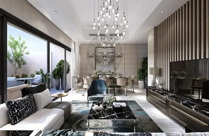 Living Room image for: Villa - 3 Bedrooms - 4 Bathrooms for sale in MAG Eye - District 7 - Mohammed Bin Rashid City - Dubai, Image 1