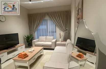 Apartment - 2 Bedrooms - 2 Bathrooms for rent in Al Rashidiya Towers - Al Rashidiya - Ajman Downtown - Ajman