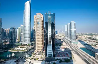 شقة - غرفة نوم - 2 حمامات للايجار في برج أيكون 2 - (JLT) مجمع L - أبراج بحيرة الجميرا - دبي