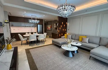 Apartment - 1 Bedroom - 2 Bathrooms for rent in Palace Beach Residence - EMAAR Beachfront - Dubai Harbour - Dubai