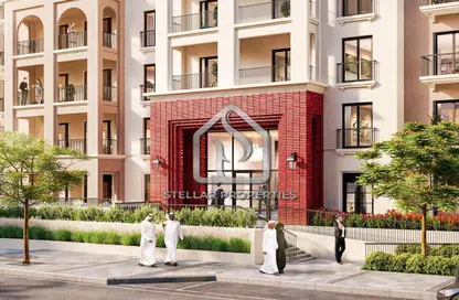 Outdoor Building image for: Apartment - 3 Bedrooms - 3 Bathrooms for sale in Bloom Living - Zayed City (Khalifa City C) - Khalifa City - Abu Dhabi, Image 1