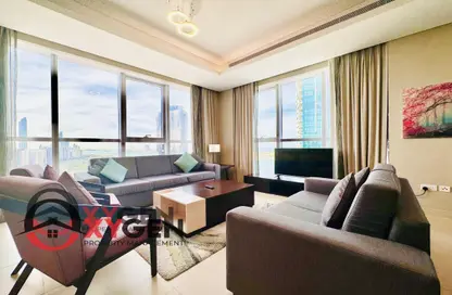 Apartment - 2 Bedrooms - 3 Bathrooms for rent in Al Jowhara Tower - Corniche Road - Abu Dhabi