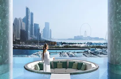 Apartment - 1 Bedroom - 1 Bathroom for sale in W Residences Dubai Harbour - Dubai Harbour - Dubai