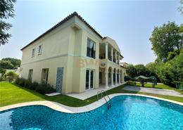Pool image for: Villa - 4 bedrooms - 5 bathrooms for rent in Family Villa Area - Green Community East - Green Community - Dubai, Image 1