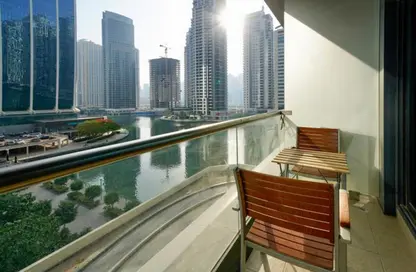 Apartment - Studio - 1 Bathroom for rent in Goldcrest Views 1 - JLT Cluster V - Jumeirah Lake Towers - Dubai
