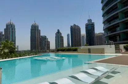 Apartment - Studio - 1 Bathroom for rent in LIV Marina - Dubai Marina - Dubai
