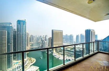 Balcony image for: Apartment - 4 Bedrooms - 4 Bathrooms for sale in Marina Quays West - Marina Quays - Dubai Marina - Dubai, Image 1