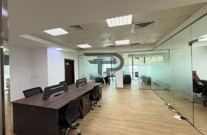 Office Space - Studio - 1 Bathroom for rent in The Prism - Business Bay - Dubai