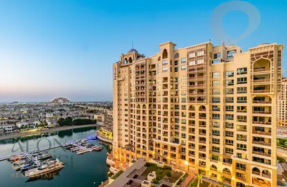 Water View image for: Apartment - 2 Bedrooms - 4 Bathrooms for rent in Marina Residences 1 - Marina Residences - Palm Jumeirah - Dubai, Image 1