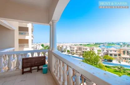 Balcony image for: Apartment - 1 Bedroom - 1 Bathroom for rent in Royal breeze 3 - Royal Breeze - Al Hamra Village - Ras Al Khaimah, Image 1
