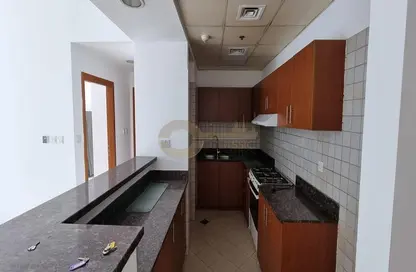 صورة لـ مطبخ شقة - غرفة نوم - 1 حمام للايجار في سكاي كورتس تاور D - أبراج سكاي كورتس - دبي لاند - دبي ، صورة رقم 1