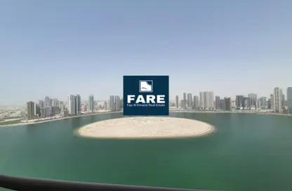 Water View image for: Apartment - 3 Bedrooms - 4 Bathrooms for sale in Al Sondos Tower - Al Khan Lagoon - Al Khan - Sharjah, Image 1