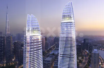 Apartment - Studio - 1 Bathroom for sale in Canal Heights - Business Bay - Dubai