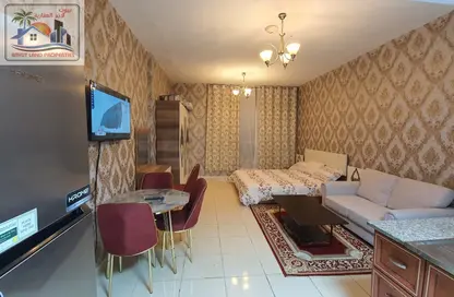 Apartment - Studio - 1 Bathroom for rent in Orient Tower 1 - Orient Towers - Al Bustan - Ajman