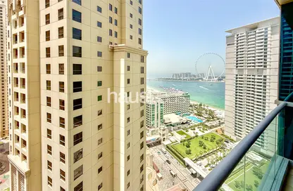 Apartment - 2 Bedrooms - 2 Bathrooms for sale in Al Fattan Marine Tower - Al Fattan Marine Towers - Jumeirah Beach Residence - Dubai
