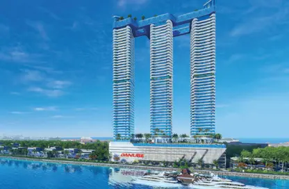 Apartment - Studio - 1 Bathroom for sale in Oceanz 1 - Oceanz by Danube - Maritime City - Dubai
