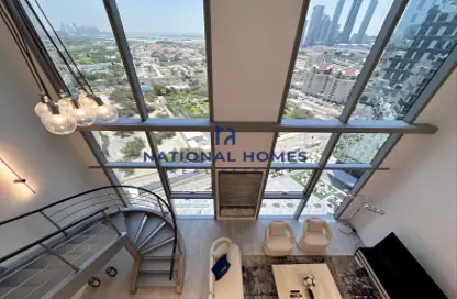 شقة - 2 غرف نوم - 3 حمامات للايجار في برج سنترال بارك السكني - برج سنترال بارك - مركز دبي المالي العالمي - دبي