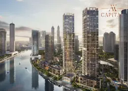Apartment - 1 Bedroom - 2 Bathrooms for sale in Peninsula Four - Peninsula - Business Bay - Dubai