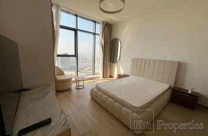 صورة لـ غرفة- غرفة النوم شقة - 1 حمام للبيع في برج ريجينا - قرية الجميرا سركل - دبي ، صورة رقم 1