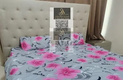 Apartment - 1 Bedroom - 2 Bathrooms for rent in Orient Tower 1 - Orient Towers - Al Bustan - Ajman