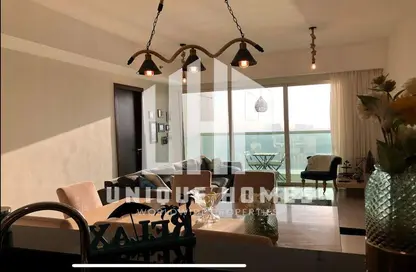 Living Room image for: Apartment - 1 Bedroom - 2 Bathrooms for sale in Marina Heights 2 - Marina Square - Al Reem Island - Abu Dhabi, Image 1