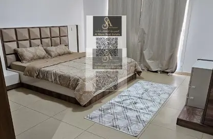 شقة - غرفة نوم - 2 حمامات للايجار في أبراج الياسمين - جاردن سيتي - عجمان