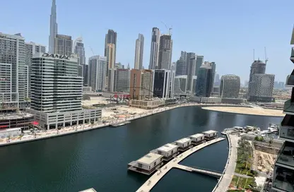 شقة - غرفة نوم - 2 حمامات للايجار في برج هاميلتون - الخليج التجاري - دبي