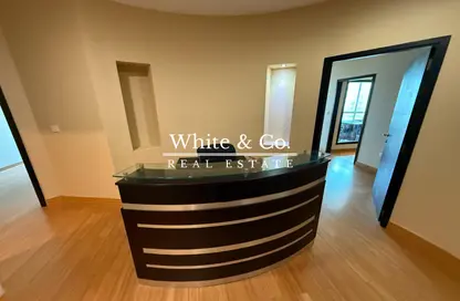 Office Space - Studio - 1 Bathroom for rent in Almas Tower - Lake Almas East - Jumeirah Lake Towers - Dubai
