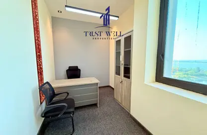 Office Space - Studio - 4 Bathrooms for rent in Al Sawari Tower - Al Khalidiya - Abu Dhabi