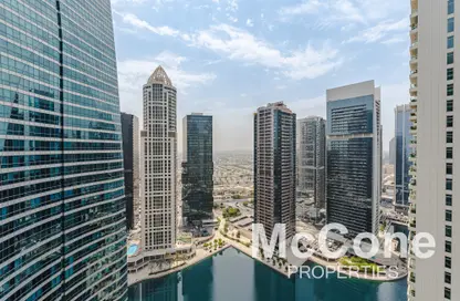 شقة - غرفة نوم - 2 حمامات للايجار في خور الجميرا 1 - (JLT) مجمع X - أبراج بحيرة الجميرا - دبي