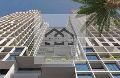 Apartment - 1 Bedroom - 2 Bathrooms for sale in Corniche Tower - Ajman Corniche Road - Ajman