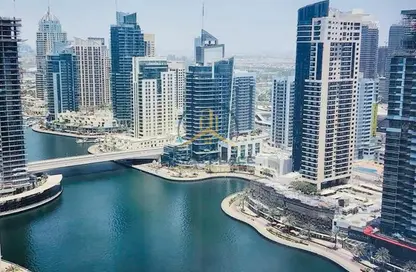 شقة - 2 غرف نوم - 3 حمامات للايجار في جام مارينا ريزيدنس - دبي مارينا - دبي