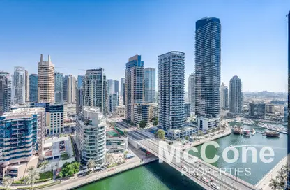 شقة - 3 غرف نوم - 4 حمامات للبيع في رصيف المينا - مارينا وارف - دبي مارينا - دبي