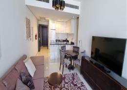 Living / Dining Room image for: Apartment - 2 bedrooms - 3 bathrooms for sale in Ghalia - District 18 - Jumeirah Village Circle - Dubai, Image 1