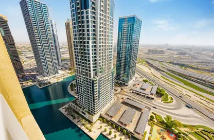 شقة - 1 حمام للايجار في ليك فيو - (JLT) مجمع B - أبراج بحيرة الجميرا - دبي